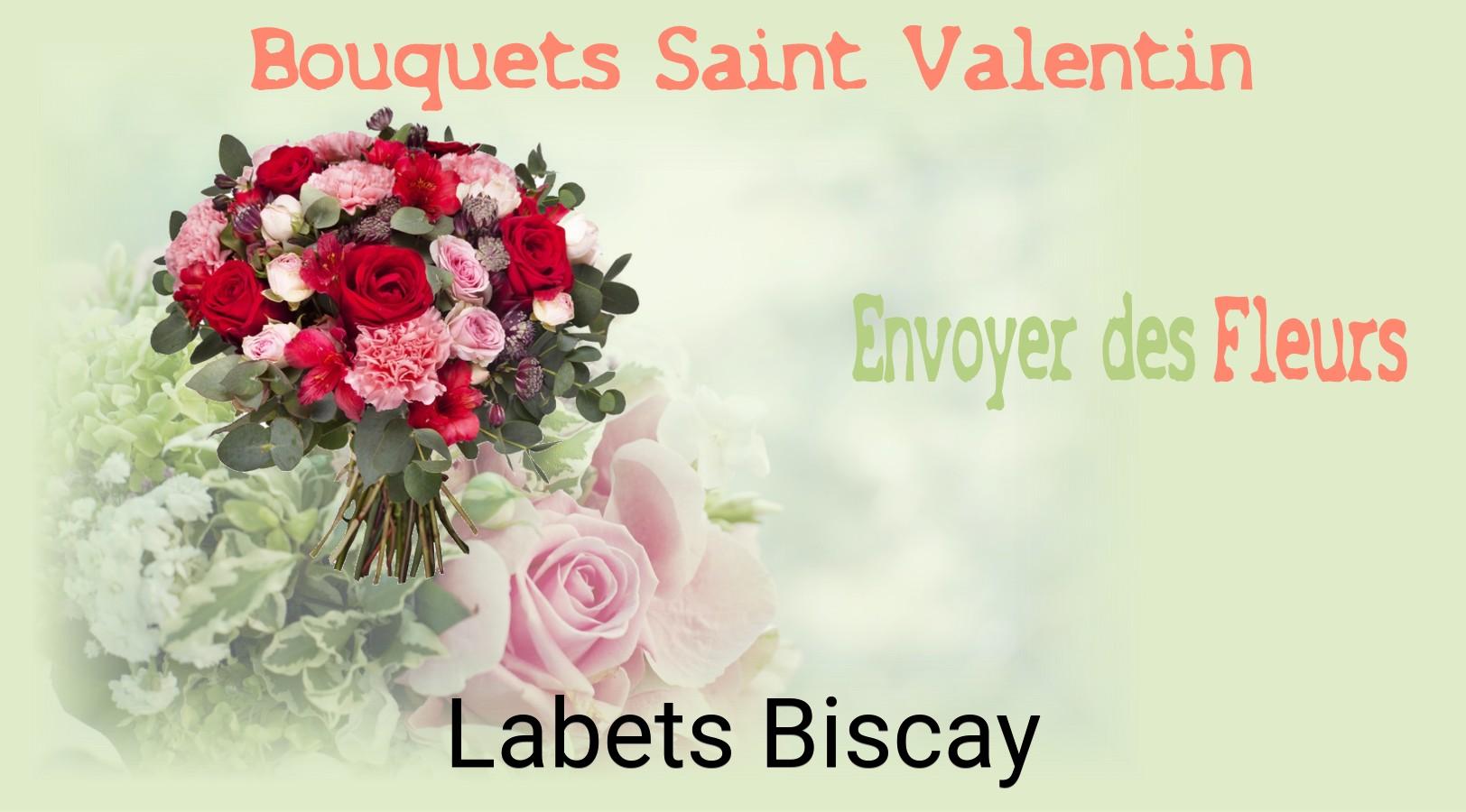Roses de Saint-Valentin livrées à Labets-Biscay